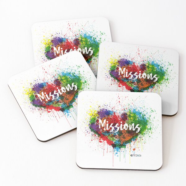 Item preview, Love Missions – Colorful Heart Design for Global Faith and Outreach Culture designed and sold by MrTechies.