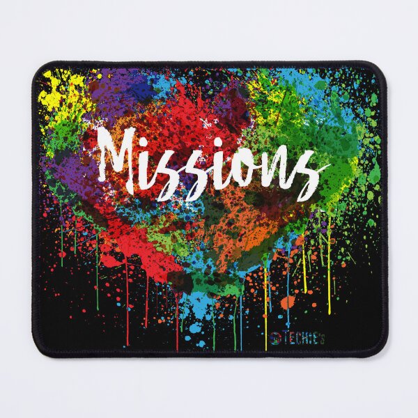 Item preview, Love Missions – Colorful Heart Design for Global Faith and Outreach Culture designed and sold by MrTechies.