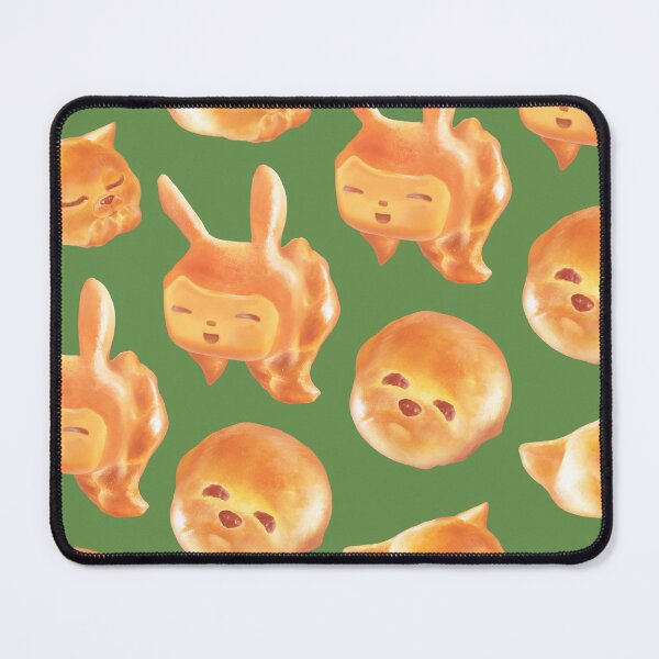 Item preview, Character Breads Pattern – Cute Food Repeat designed and sold by ZKOZKOHI.