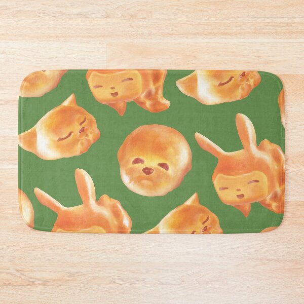 Item preview, Character Breads Pattern – Cute Food Repeat designed and sold by ZKOZKOHI.