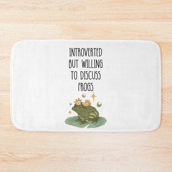Item preview, Introverted but willing to discuss frogs designed and sold by Oreo2020 Creations.
