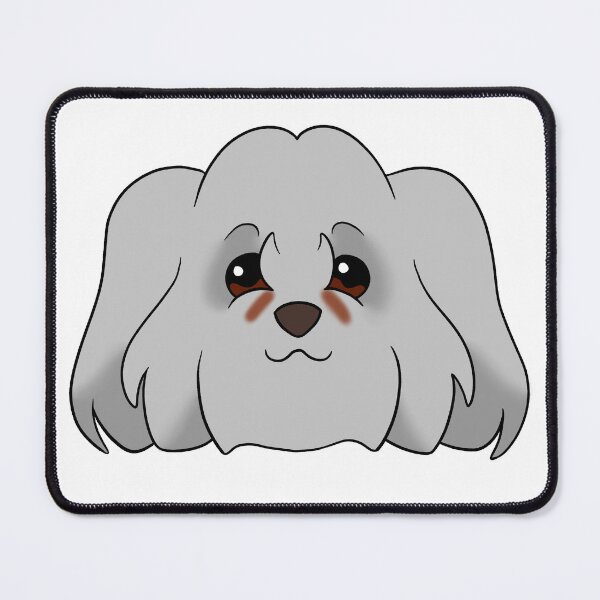 Item preview, Light Grey Coton de Tulear Tear Stains designed and sold by OliRoseArt.