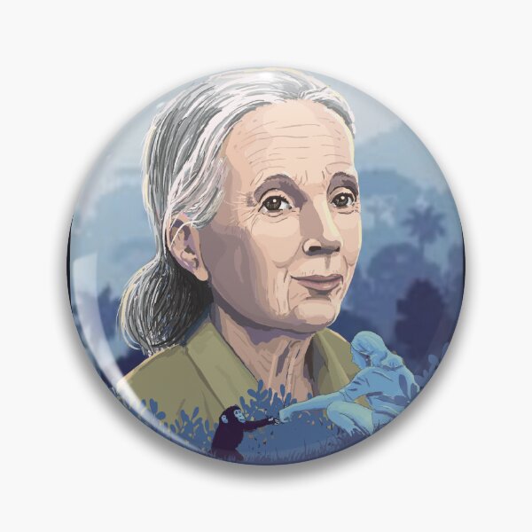 Artikelvorschau, Jane Goodall entworfen und verkauft von Frank J. Art.