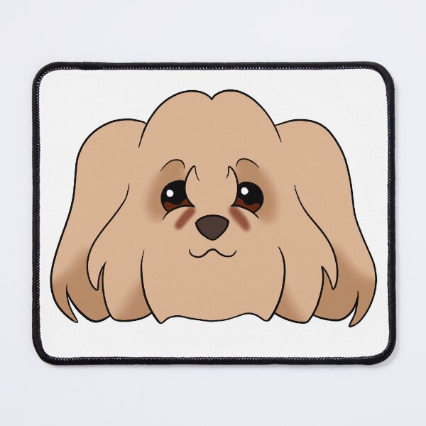 Item preview, Cream Coton de Tulear Tear Stains designed and sold by OliRoseArt.