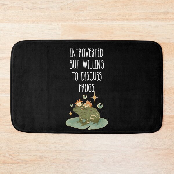 Item preview, Introverted but willing to discuss frogs designed and sold by Oreo2020 Creations.