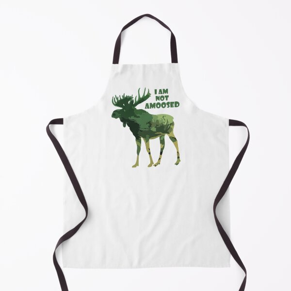 Item preview, I am Not Amused Fun Moose Quote designed and sold by countrymouse.