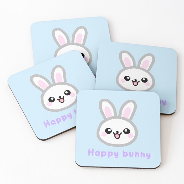 Item preview, Happy bunny designed and sold by Pastel Giggles.