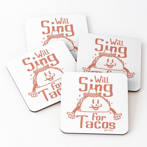 Item preview, Will Sing for Tacos – Funny Musician and Foodie Humor Design designed and sold by MrTechies.