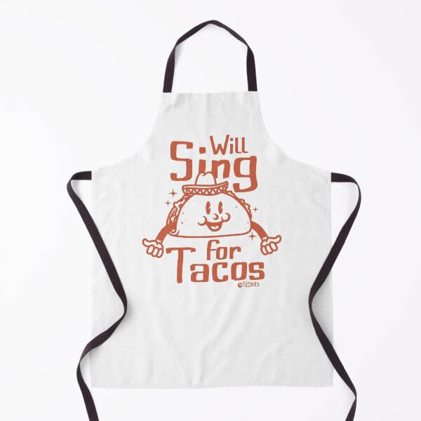 Item preview, Will Sing for Tacos – Funny Musician and Foodie Humor Design designed and sold by MrTechies.