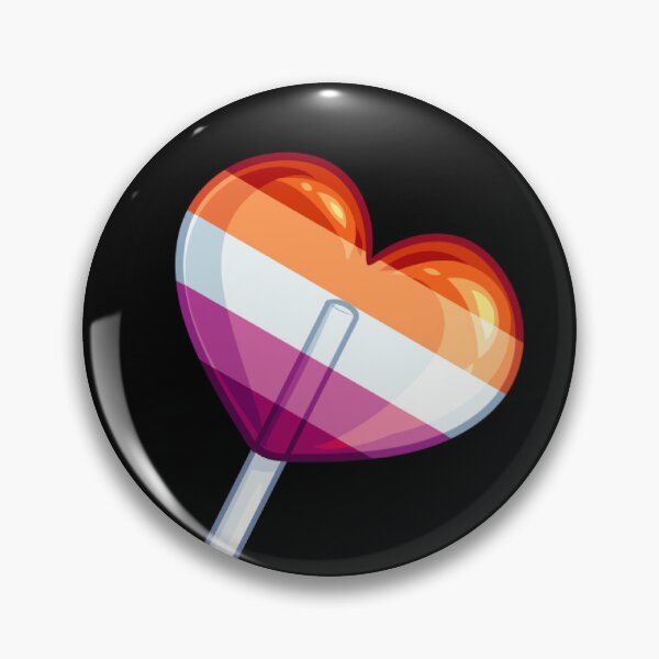 Item preview, Lesbian Heart Lollipop designed and sold by Artimanx.