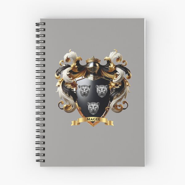 Item preview, Magee Family Crest – Irish Coat of Arms with Leopard Symbolism designed and sold by Highlandkings.
