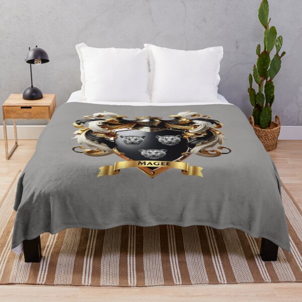 Item preview, Magee Family Crest – Irish Coat of Arms with Leopard Symbolism designed and sold by Highlandkings.