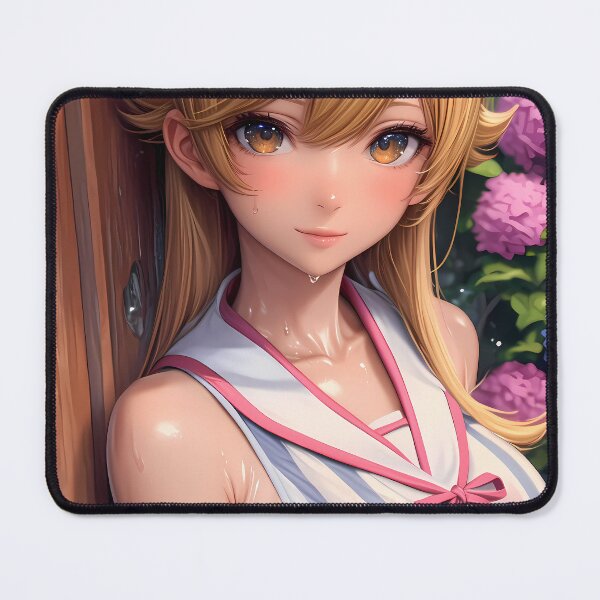 Item preview, Bakemonogatari Shinobu Oshino Monogatari Wet Style Moment Anime Girl Vibes designed and sold by mildaclairmo.