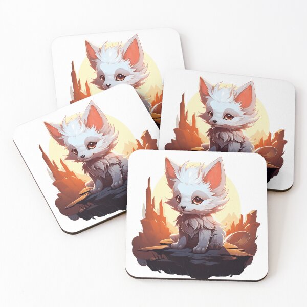 Item preview, Magical Desert Fox – Fantasy Creature Art designed and sold by Killerkarpfen.
