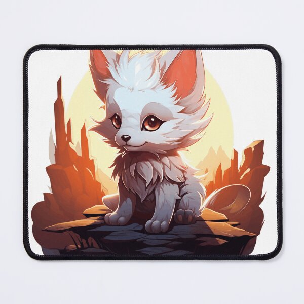 Item preview, Magical Desert Fox – Fantasy Creature Art designed and sold by Killerkarpfen.