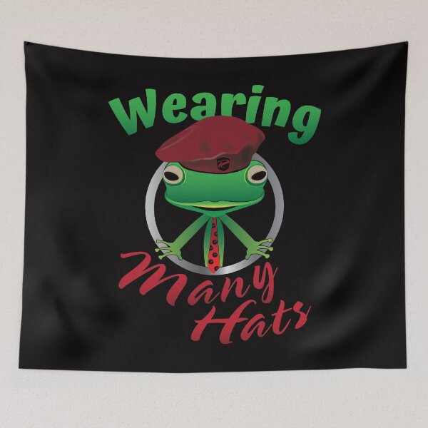 Item preview, Wearing Many Hats designed and sold by bumperbay.