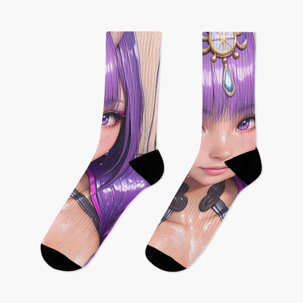 Item preview, Assassin Shuten Douji Purple Mystic Heat Fate Grand Order Game Girl designed and sold by mildaclairmo.