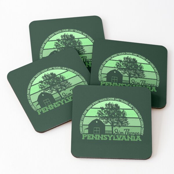 Item preview, Jim Thorpe, Pensilvania - Atardecer, retro, vintage, orgullo local designed and sold by CRHPOD20.