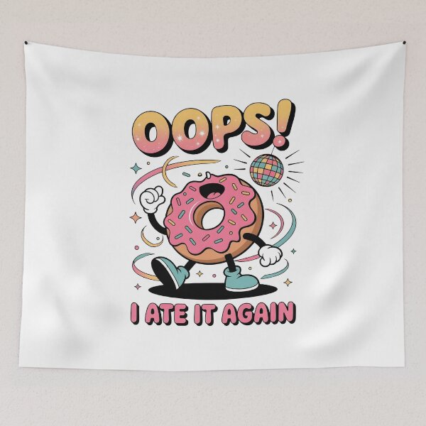 Item preview, Disco Donut Disaster Sweet Tooth Moves designed and sold by Dazzle-Sizzle.