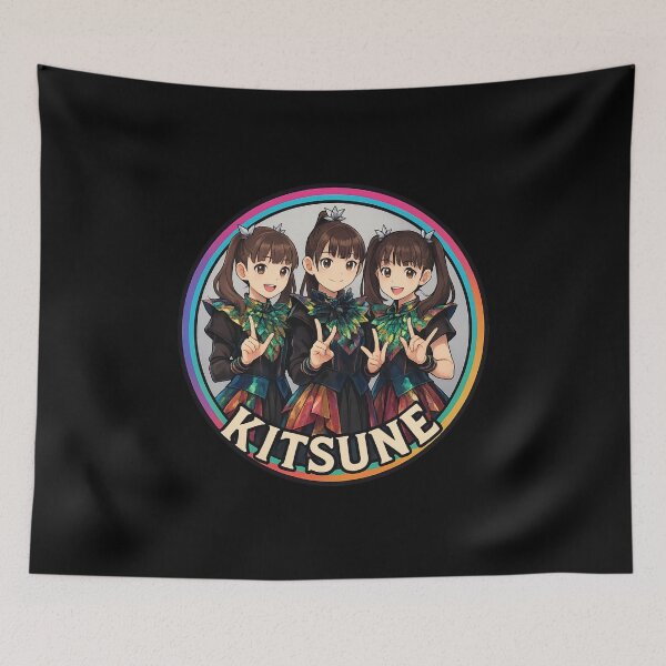 Item preview, KITSUNE - SUPERFAN  designed and sold by TheRabbitHoleMD.