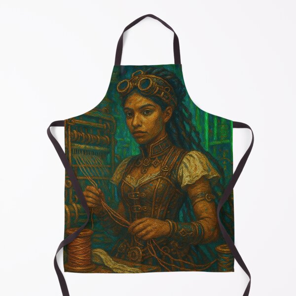 Item preview, "Tait at the Retrofuturistic Textile Workshop" designed and sold by VidyoeDesigns67.