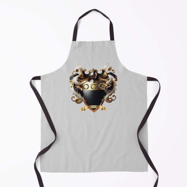 Item preview, Hogan Family Crest – Elegant Irish Coat of Arms in Black and Gold designed and sold by Highlandkings.