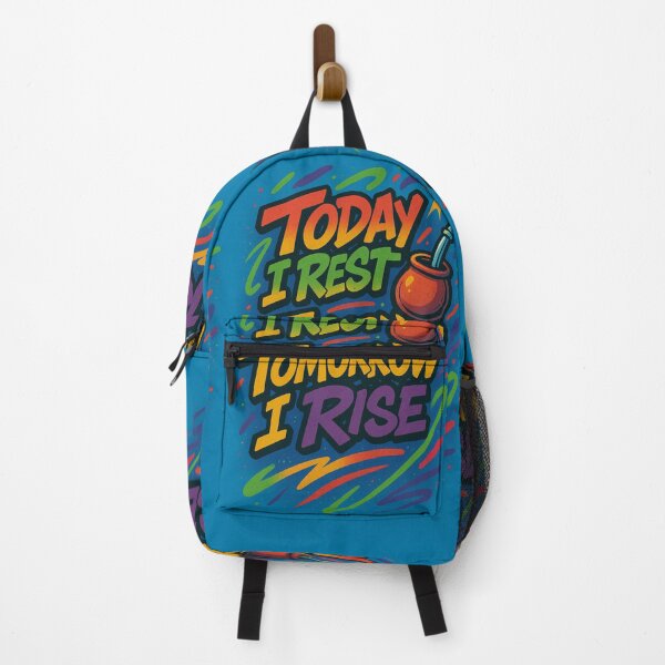 Item preview, Today I Rest, Tomorrow I Rise – Frase Motivacional con Mate designed and sold by Sofiabenit1.