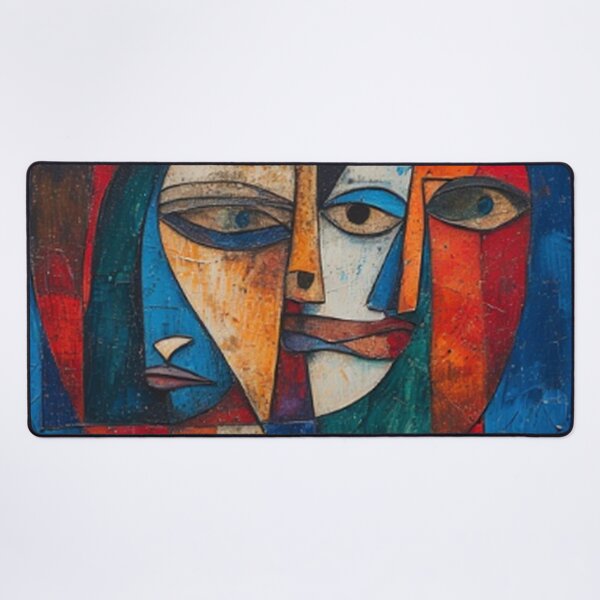 Item preview, Abstract Portrait Art designed and sold by TheDarkWardrobe.