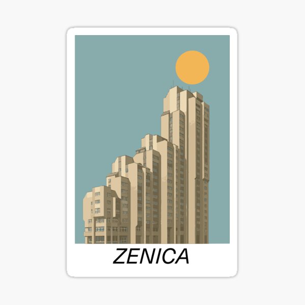 Item preview, Zenica - Zgrada Lamela, Bosnia and Herzegovina designed and sold by ArchiCrumbs.