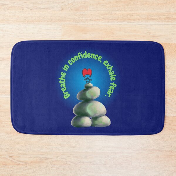 Item preview, Rocks stacking (Breathe in confidence, exhale fear.) designed and sold by Words Grow Wings.