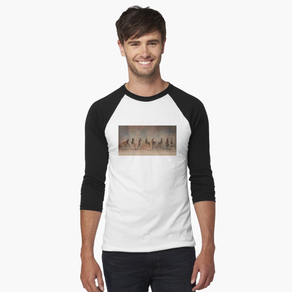 Item preview, Baseball ¾ Sleeve T-Shirt designed and sold by PTPhotoLLC.