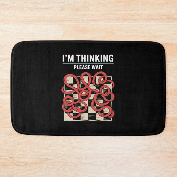 Item preview, I'm Thinking Chess designed and sold by MAKOPOKOShop.