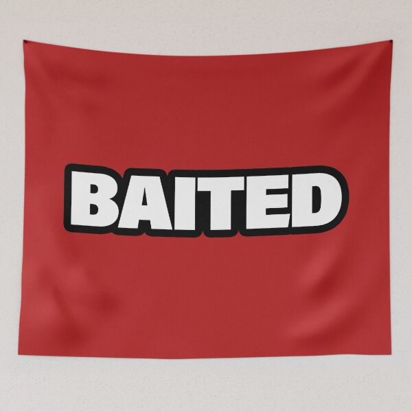 Item preview, Baited in Bold Outline designed and sold by Memes N Lore .
