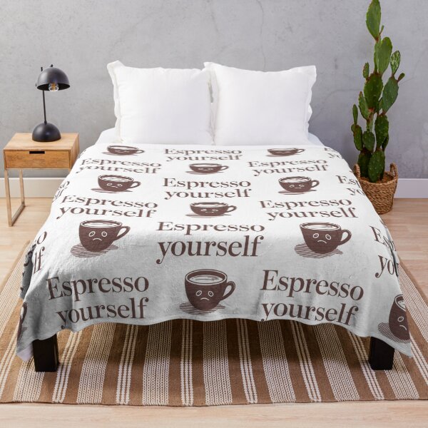 Item preview, Espresso Yourself – Funny Sad Coffee Mood designed and sold by Taans-Creation.