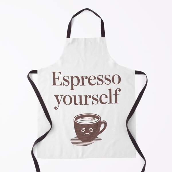Item preview, Espresso Yourself – Funny Sad Coffee Mood designed and sold by Taans-Creation.