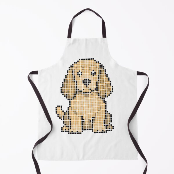 Item preview, Pixeled Cocker Spaniel (lemon) designed and sold by Brain Fart Buffet.
