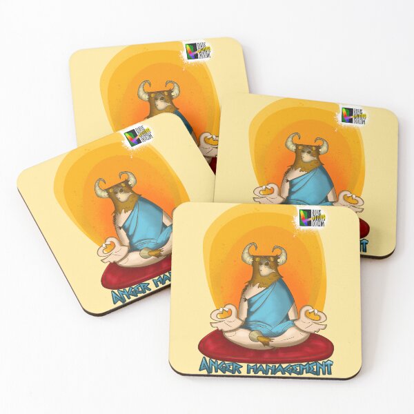 Item preview, Minotaur meditating designed and sold by Rufus Cribbles.
