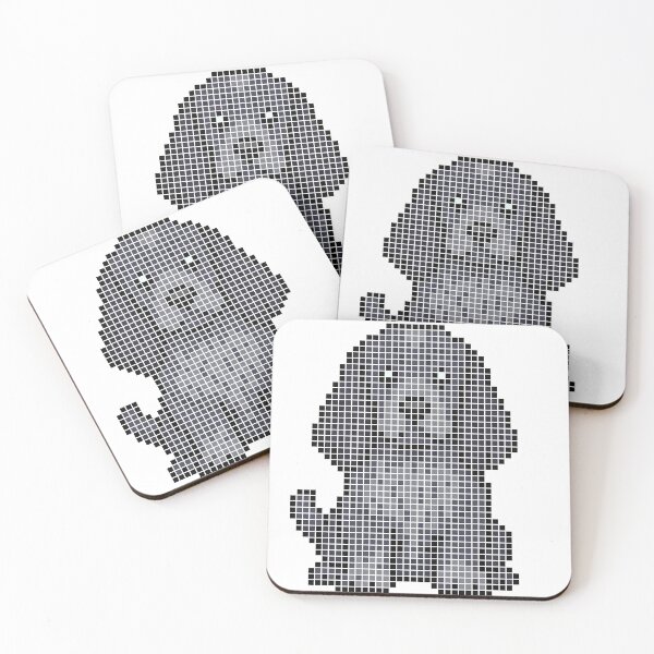 Item preview, Pixeled Cocker Spaniel (black) designed and sold by Brain Fart Buffet.