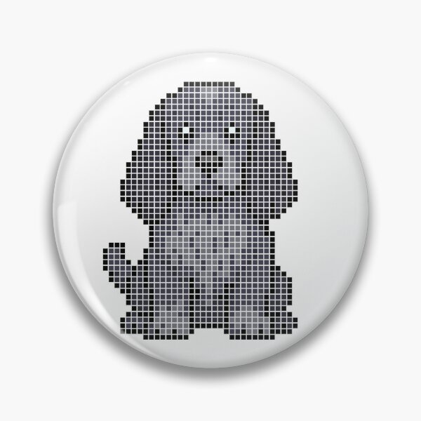 Item preview, Pixeled Cocker Spaniel (black) designed and sold by Brain Fart Buffet.