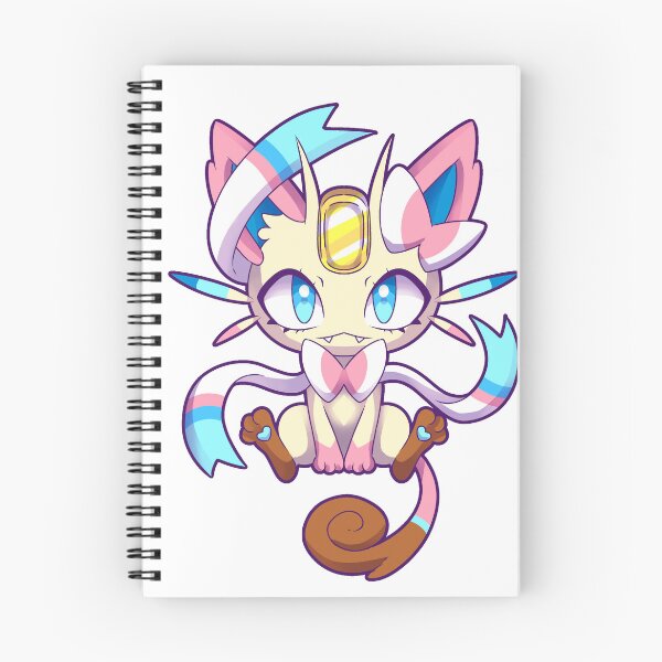 Item preview, Sylveon X Meowth Fushion designed and sold by SumoDoesArt.