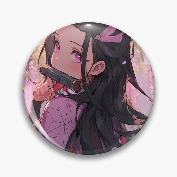Artikelvorschau, Nezuko Kamado Anime Wisteria Garden of Innocence Mystery entworfen und verkauft von mildaclairmo.