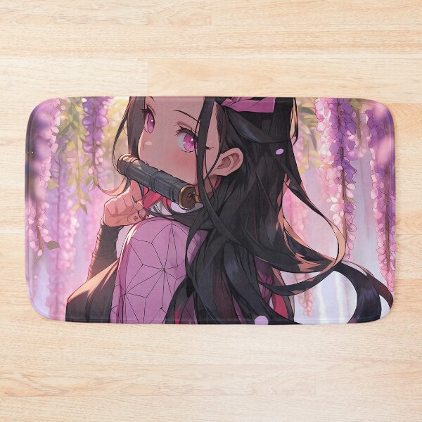 Item preview, Nezuko Kamado Anime Wisteria Garden of Innocence Mystery designed and sold by mildaclairmo.