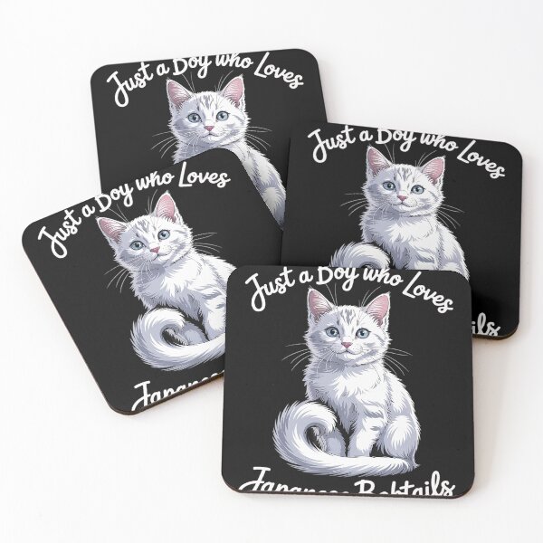 Item preview, Im Just A Boy Who Loves Japanese Bobtail Cat Lover designed and sold by MAKOPOKOShop.