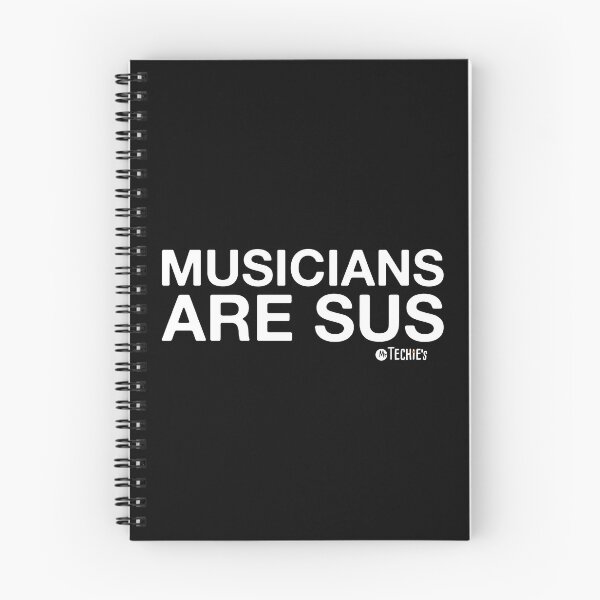 Item preview, Musicians Are SUS – Funny Worship Team and Tech Crew Banter Design designed and sold by MrTechies.