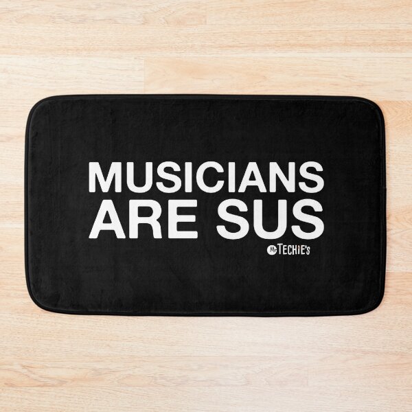 Item preview, Musicians Are SUS – Funny Worship Team and Tech Crew Banter Design designed and sold by MrTechies.