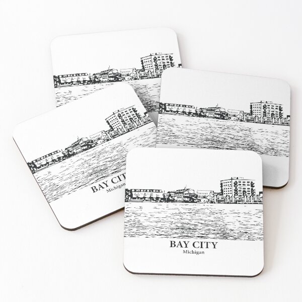 Item preview, Bay City - Michigan designed and sold by Lakeric Cityscapes.