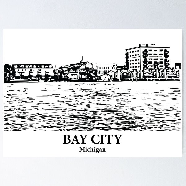 Item preview, Bay City - Michigan designed and sold by Lakeric.