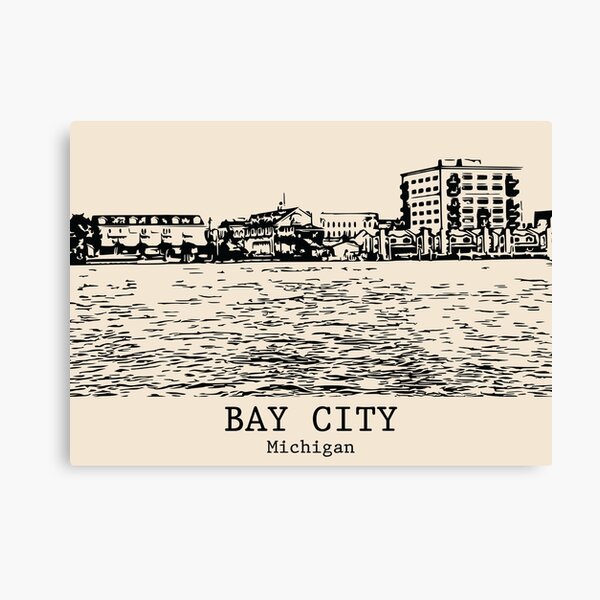 Item preview, Bay City - Michigan designed and sold by Lakeric.