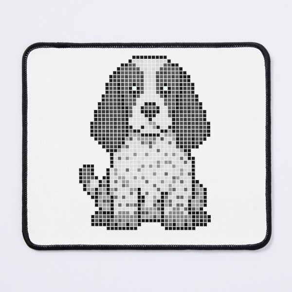 Item preview, Pixeled Cocker Spaniel (black roan) designed and sold by Brain Fart Buffet.