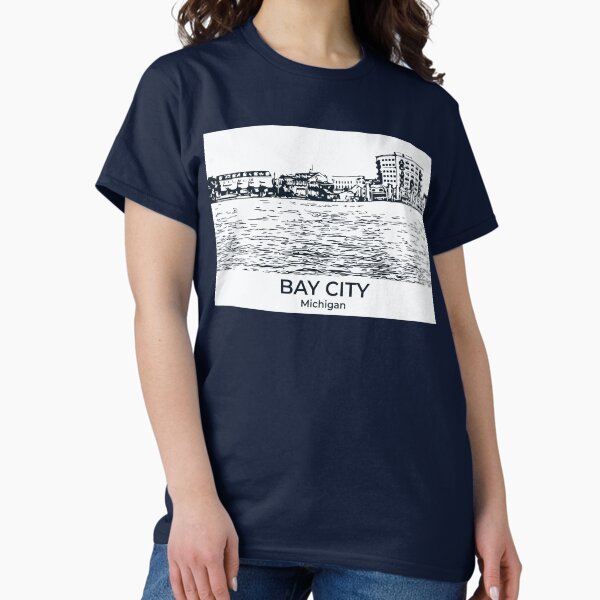 Vista previa del artículo con la obra «Bay City, Michigan», diseñado y vendido por Lakeric.